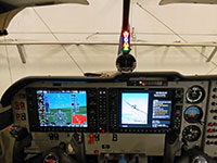 Alpha Systems AOA Eagle Angle of Attack Indicator Installed in a Mooney M20TN Acclaim